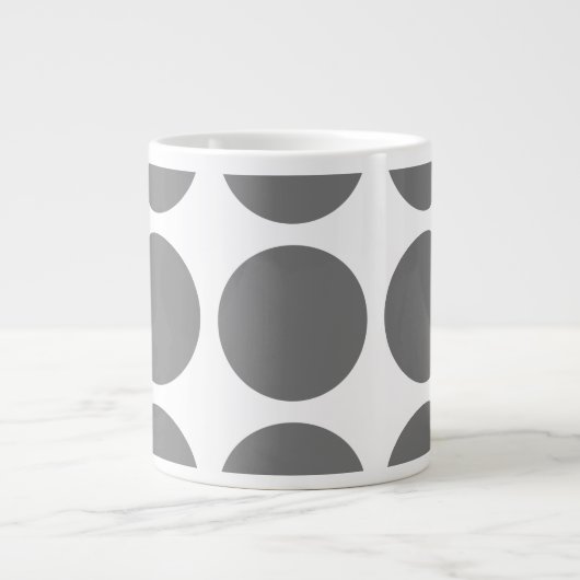 Big Polka Dots Jumbo Mok (Voorkant)