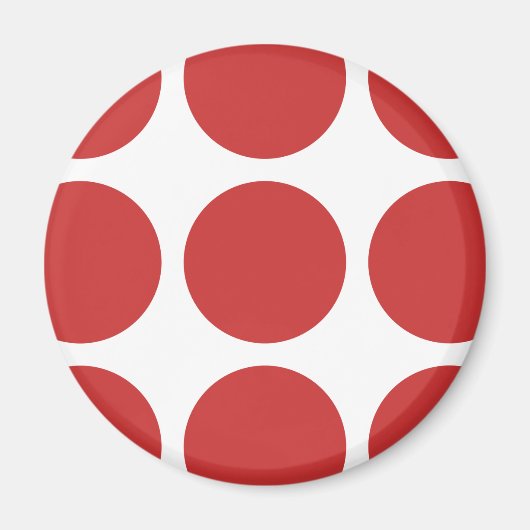 Big Polka Dots Magnet Magneet (Voorkant)