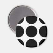 Big Polka Dots Magnet Magneet (Voorkant / Achterkant)