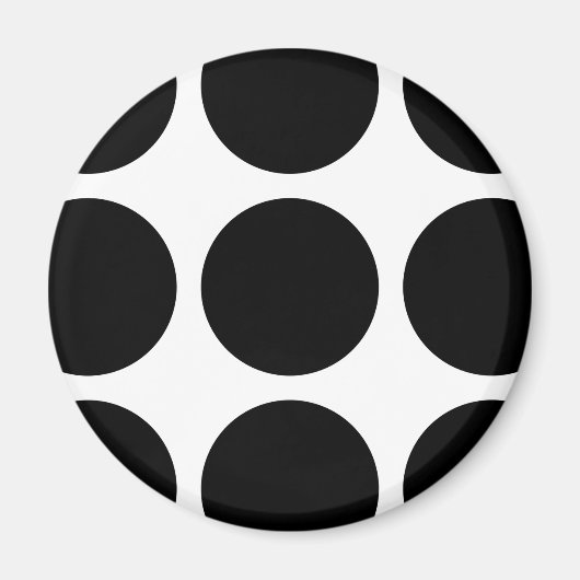 Big Polka Dots Magnet Magneet (Voorkant)