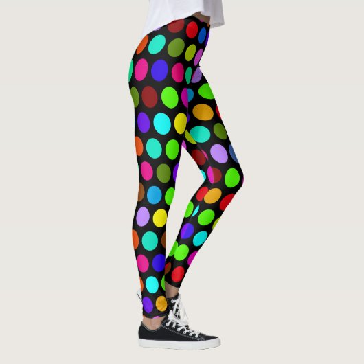 Big Polka Dots multicolored Leggings (Rechts)