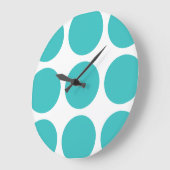 Big Polka Dots Wall klok (Hoek)