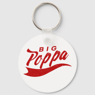 Big Poppa Dad Day Gift Sleutelhanger