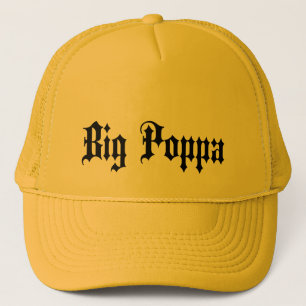 Big Poppa Dad Day Gift Trucker Pet