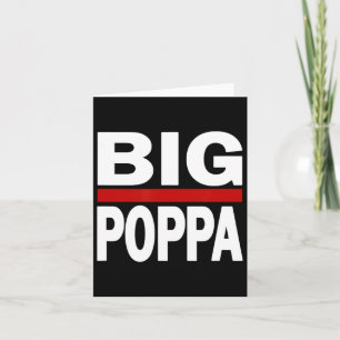 Big Poppa Hip Hop Dad Dag Kaart