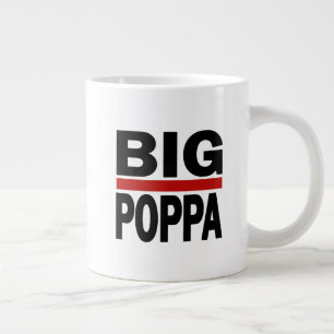 Big Poppa Hip Hop Pap Fathers Day Gift Extra Grote Beker