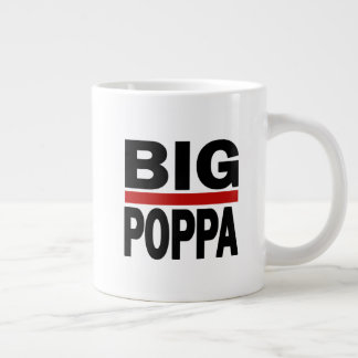 Big Poppa Hip Hop Pap Fathers Day Gift Extra Grote Beker