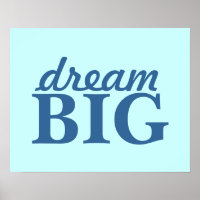 BIG-poster dromen - personaliseren