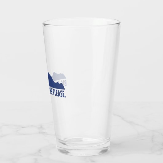 Big Powderhorn alsjeblieft Glas (Links)