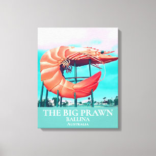 Big Prawn Australian icon reist print