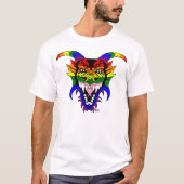 Big Pride Dragon's hoofd T-shirt (Voorkant)
