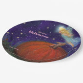 Big Pumpkin Fairy Custom Halloween Papieren Bordje (Gekanteld)