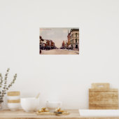 Big Rapids Michigan Michigan Avenue Poster (Keuken)