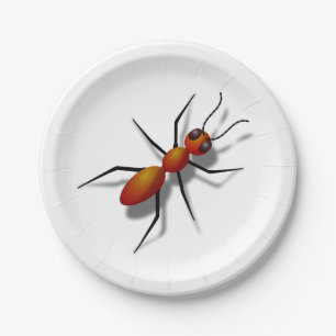 Big Red Ant Papieren Bordje