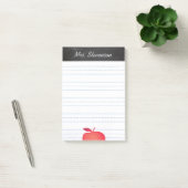 Big Red Apple Grade School docent gelinkt Post-it® Notes (Kantoor)