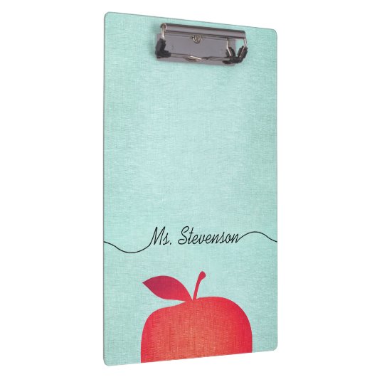 Big Red Apple School Klembord (Rechts)