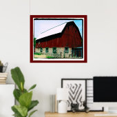 Big Red Barn poster (Thuiskantoor)