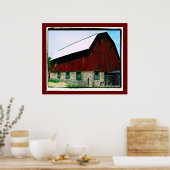 Big Red Barn poster (Keuken)