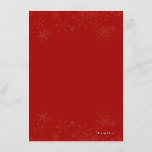 Big Red Bow Family Christmas Dinner Menu (Dos)