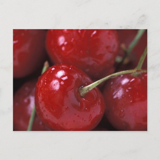 Big Red Cherries Briefkaart (Voorkant)