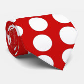 Big Red Dot Stropdas (Opgerold)