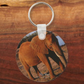 Big Red Elephant Sleutelhanger (Voorkant)