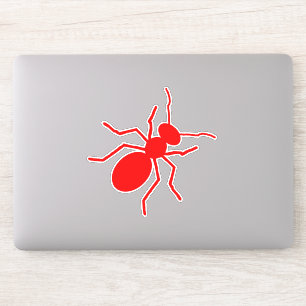 Big Red Fire Ants kruipend Sticker