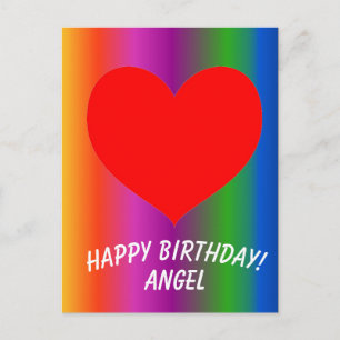 Big Red Heart Briefkaart
