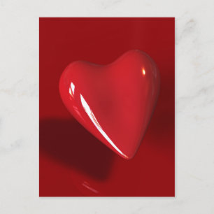 Big Red Heart Briefkaart