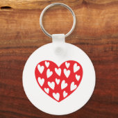 Big Red Heart Sleutelhanger (Voorkant)