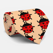 Big Red Ladybug Stropdas (Opgerold)