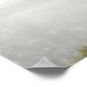 Big Red Lighthouse Impessionisme Poster (Hoek)