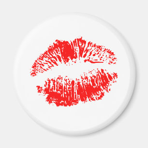 Big Red Lips Magneet