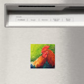 Big Red - Magnet de coq (In Situ (Lave-vaisselle))