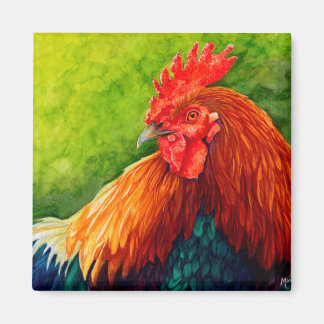 Big Red - Magnet de coq