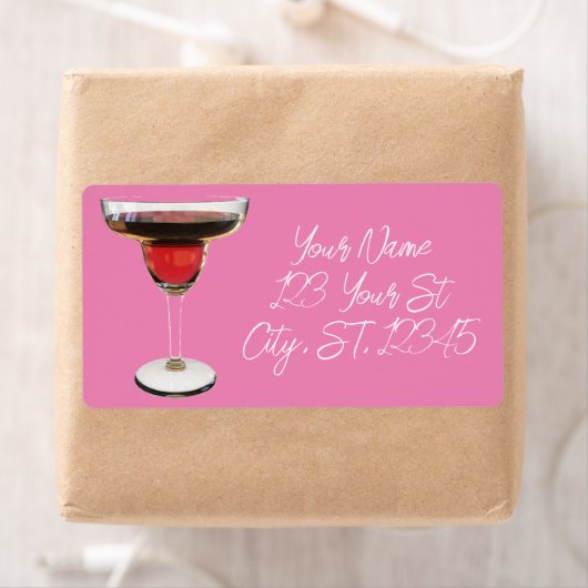 Big Red Margarita Cocktail Drink Thunder_Cove Etiket (Insitu)