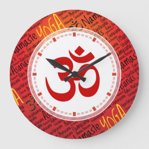 Big Red Om - vergeet hoe laat het is Yoga Grote Klok