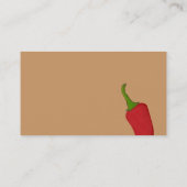 Big Red Pepper Visitekaartje (Achterkant)