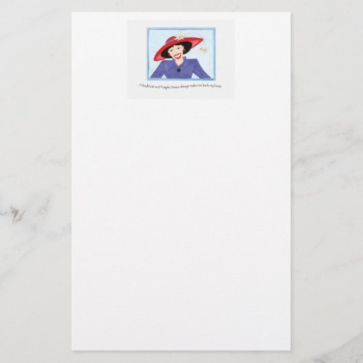 Big Red Pet Stationery Briefpapier (Voorkant)