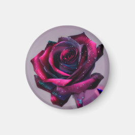 Big Red Rose Magneet