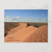 Big Red Sand Dune, Australië - Briefkaart (Voorkant)