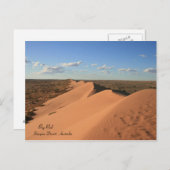 Big Red Sand Dune, Australie - Carte postale (Devant / Derrière)