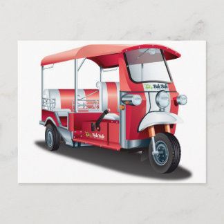 Big Red Tuk Tuk! Briefkaart
