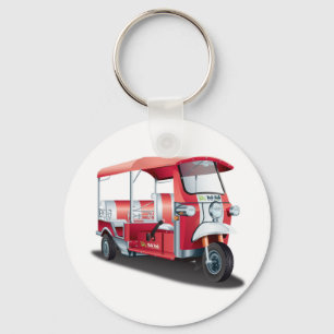 Big Red Tuk Tuk! Sleutelhanger