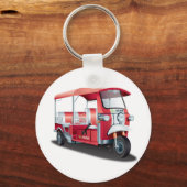 Big Red Tuk Tuk! Sleutelhanger (Voorkant)