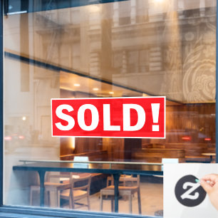 Big Red VERKOCHT! Aanmelden Venster vastklikken Raamsticker
