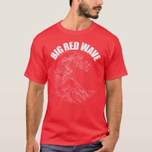 Big Red Wave Vote Republican Wave GOP 2024 T-shirt
