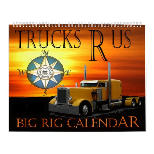 Big Rig Calendar Kalender (Hoes)