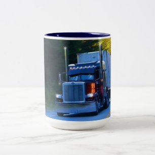Big Rig Camion Camion Café Mug