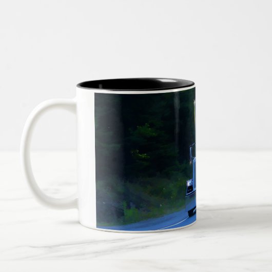 Big Rig Camion Camion Café Mug (Gauche)